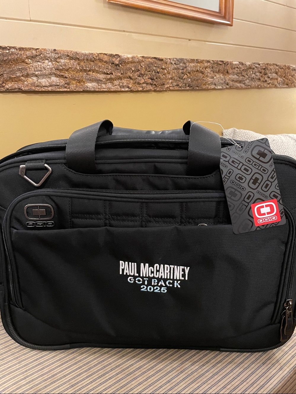 Paul McCartney Black briefcase 💼